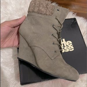 Charlotte Russe Wedge Boots